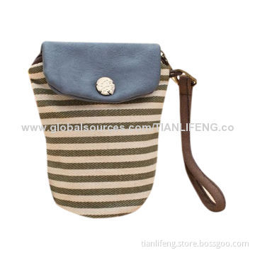 Lovely Canvas Cellphone Wallet
